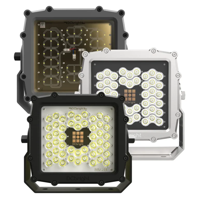 Todas las versiones del proyector LED DCbright y Barracuda