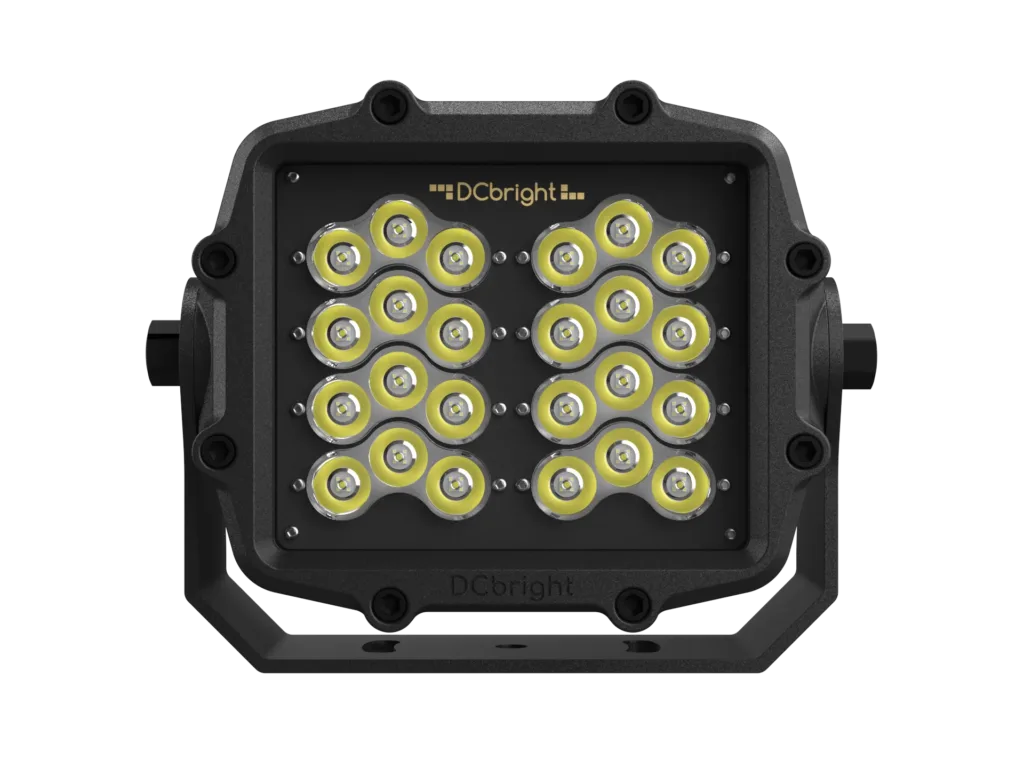 Productrender van de Marlin industriële floodlight, vooraanzicht