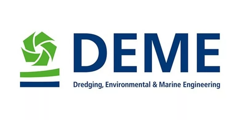 DEME Dredging, Environmental, and Marine Engineering Logo