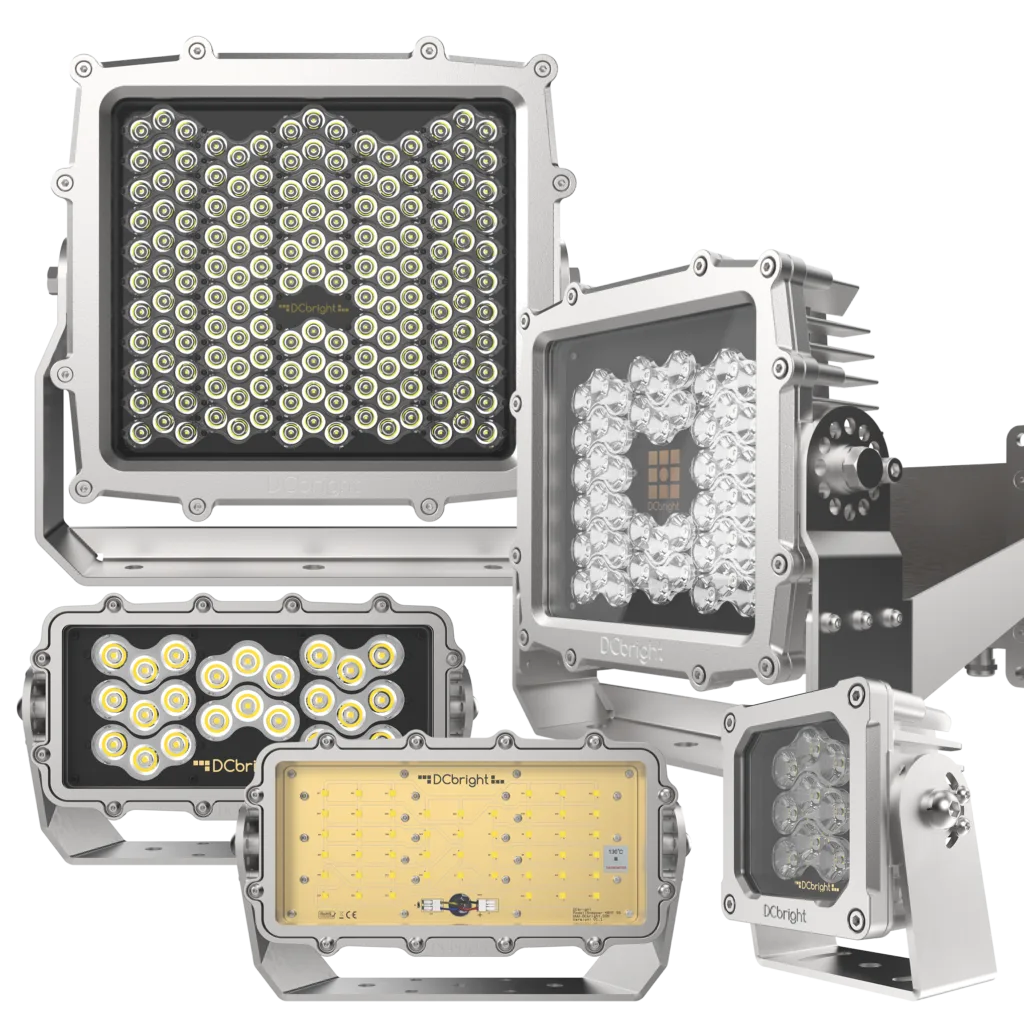 Overzicht van roestvrijstalen LED-floodlights