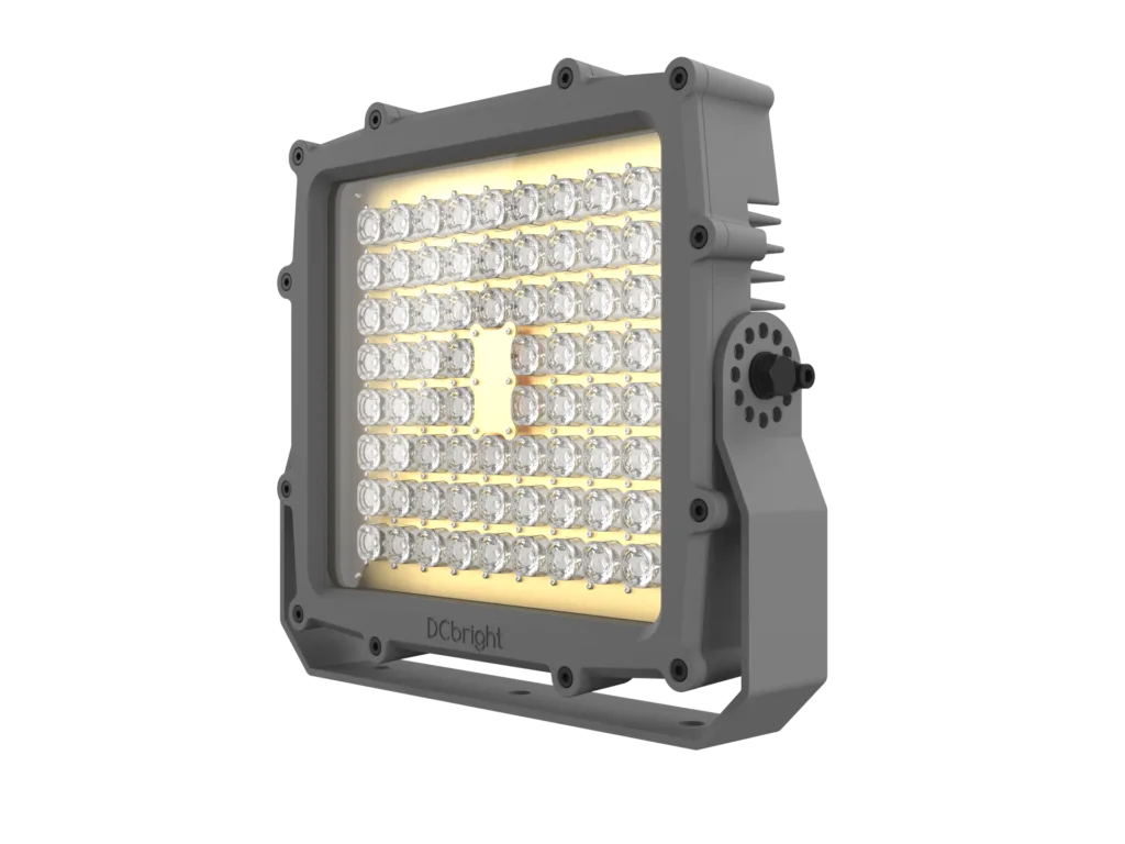 Rendu du produit du projecteur Orca HT équipé d'optiques adaptées à des températures allant jusqu'à 120 °C