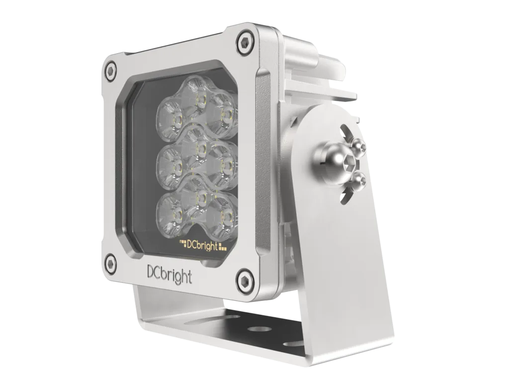 Productrender van de Piranha 9 SS roestvrijstalen werklamp