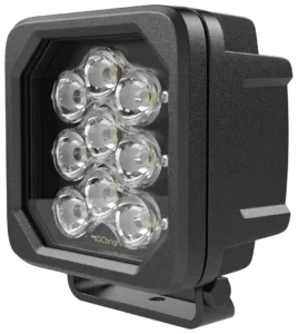 Render del producto de la linterna de trabajo Goby con nueve LED